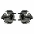 Kugel Rear Wheel Bearing And Hub Assembly Pair For Chevrolet Sonic Buick Encore Trax K70-100730